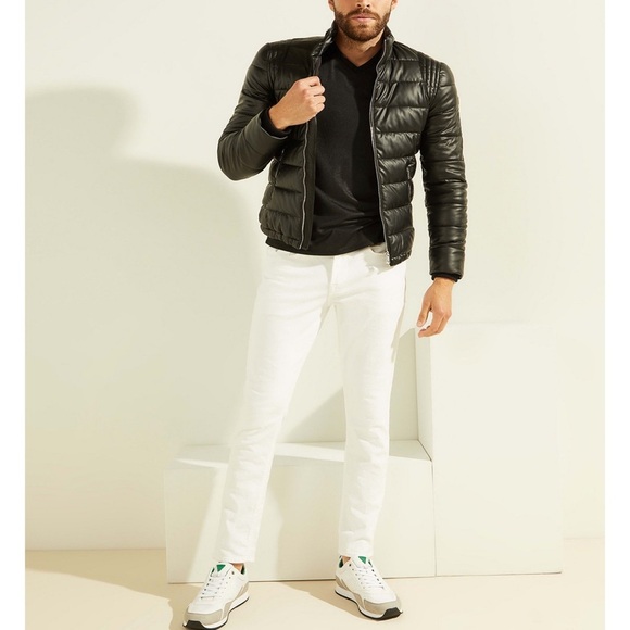 New Guess Smart Stretch Puffer Jacket SZ XL - Picture 5 of 9